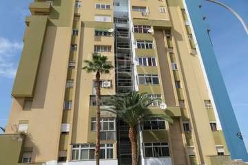 Accidente laboral en las obras del ARRU de Jinámar (Foto TA)